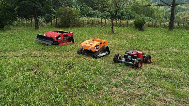 Kina laget robot skråningsklipper lav pris til salgs, kinesisk beste fjernkontroll gressklipper
