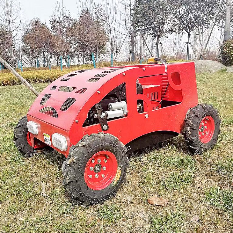 wheel radio controlled grass cutter for sale
