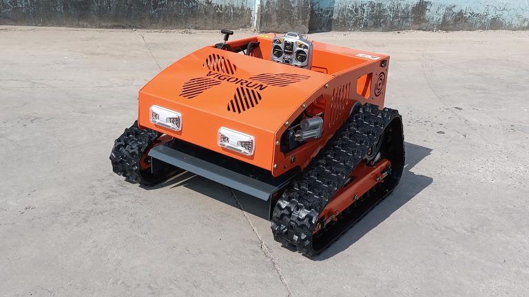 China fixo un robot de corte controlado remotamente ao mellor prezo á venda da fábrica de fabricante de cortacéspedes de China