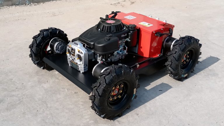benzinska brzina putovanja 0~6Km/h prilagodba u boji daljinski upravljač robotska kosilica za travu