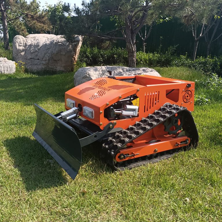 China nggawe mesin pemotong rumput remot kontrol industri kanthi rega murah, mesin pemotong slope robot paling apik ing China
