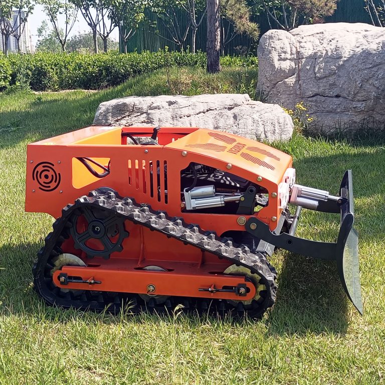 China nggawe mesin pemotong rumput robot kanggo bukit rega murah kanggo didol, mesin pemotong remot kontrol paling apik ing China kanggo bukit