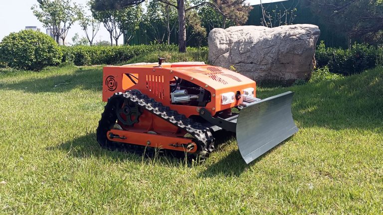 fabrikk direkte salg lav engrospris Kina greening fjernstyrt robotgressklipper for bakker