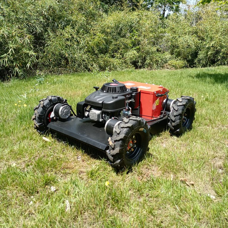 工場直接販売低卸売価格中国道路斜面リモコンロボット斜面芝刈り機