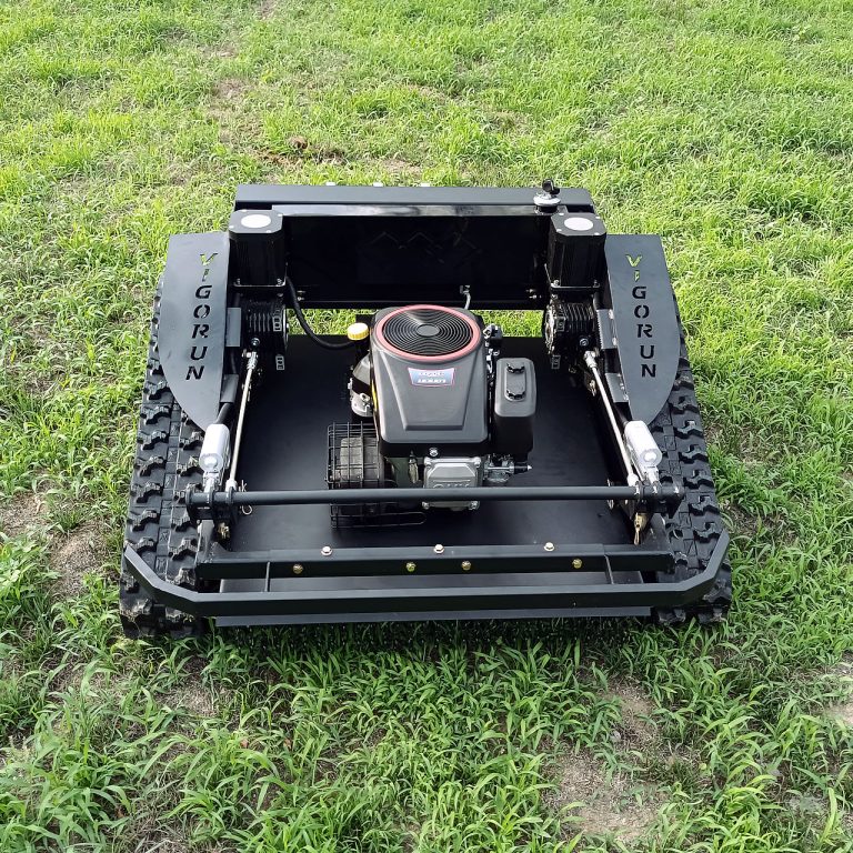 Kina laget robotskråningsklipper lav pris til salgs, kinesisk best belte fjernkontroll gressklipper