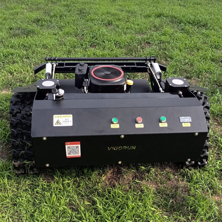 China nggawe mesin pemotong rumput robot kanggo bukit rega murah kanggo didol, mesin pemotong sing dikontrol radio paling apik ing China
