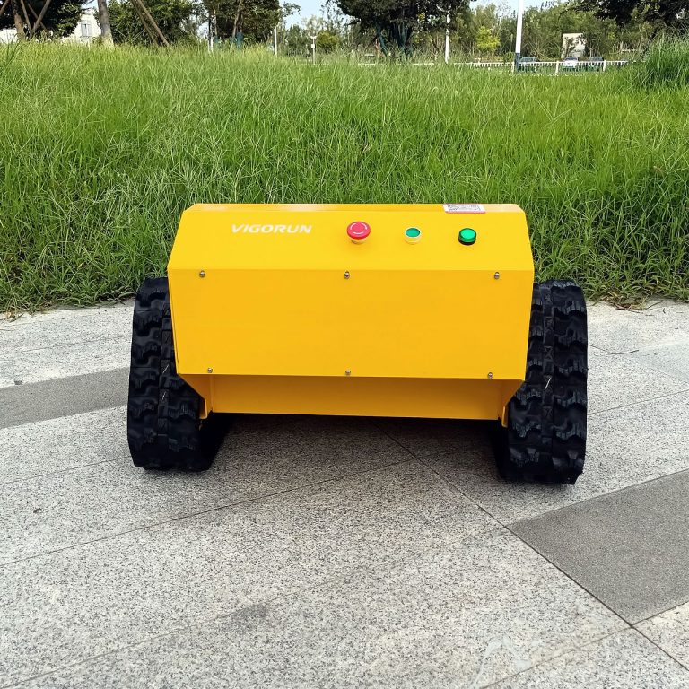 Teleoperated tracked robot chassis China නිෂ්පාදක කර්මාන්තශාලා සැපයුම්කරු තොග වෙළෙන්දා විකිණීමට හොඳම මිල