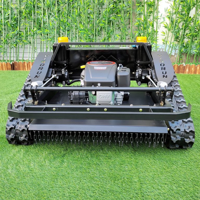 China nggawe mesin pemotong rumput remot kontrol rega murah kanggo didol, mesin pemotong slope remot paling apik kanggo didol