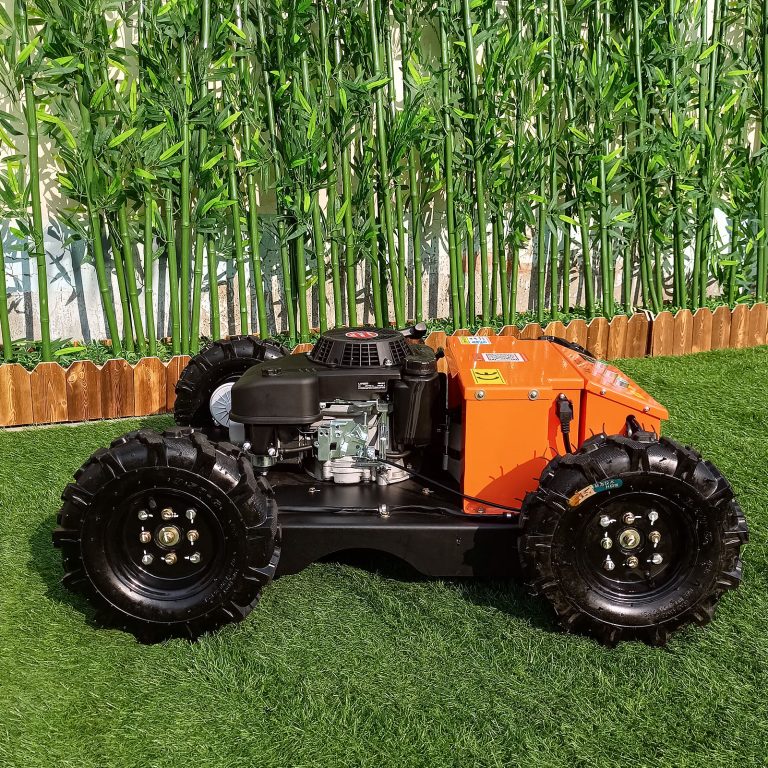 中国製の丘用ロボット芝刈り機を低価格で販売、中国最高の遠隔制御刈払機