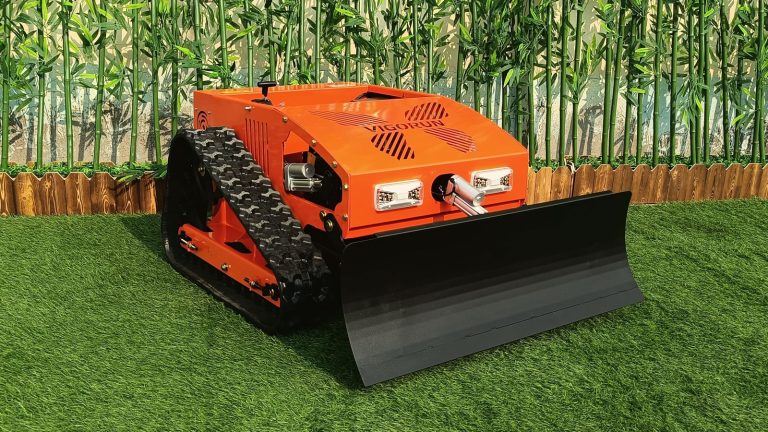 中国製の最高品質のワイヤレス住宅用斜面芝刈り機