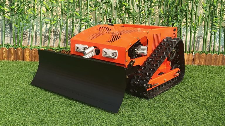 中国製の最高品質の RC ロボット法面芝刈り機