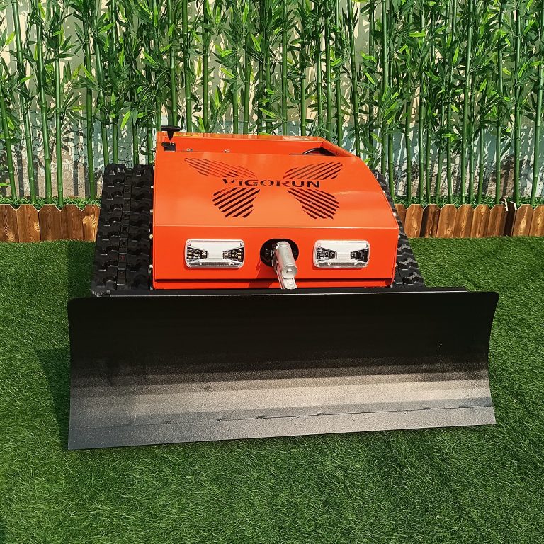 best quality radio controlled lawn grass cutter made in China