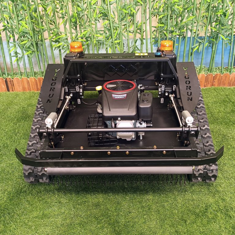 Where to buy Vigorun VTLM800 wireless radio control track-mounted lawn cutter machine online