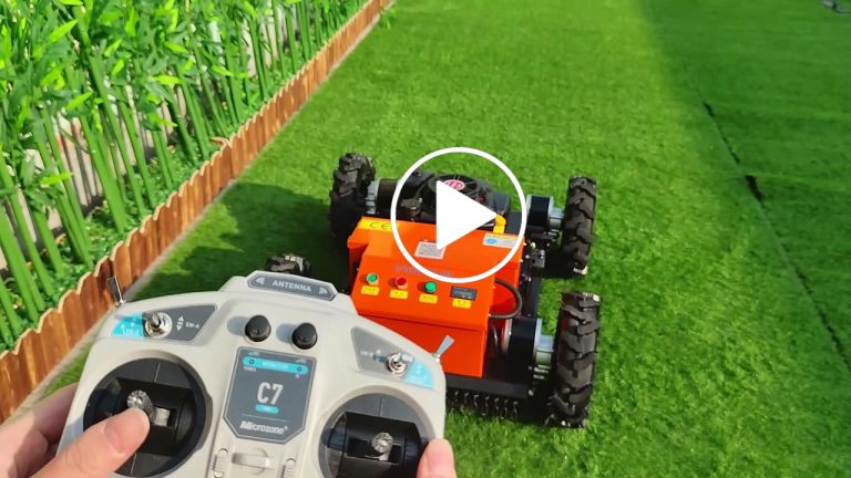 Operation Manual Of Wireless Radio Control Mowing Robot (VTW550-90 With Pull Start)