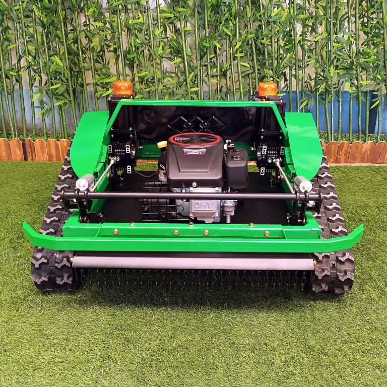 China made wireless remote control lawn mower low price for sale, chinese best remote brush mower