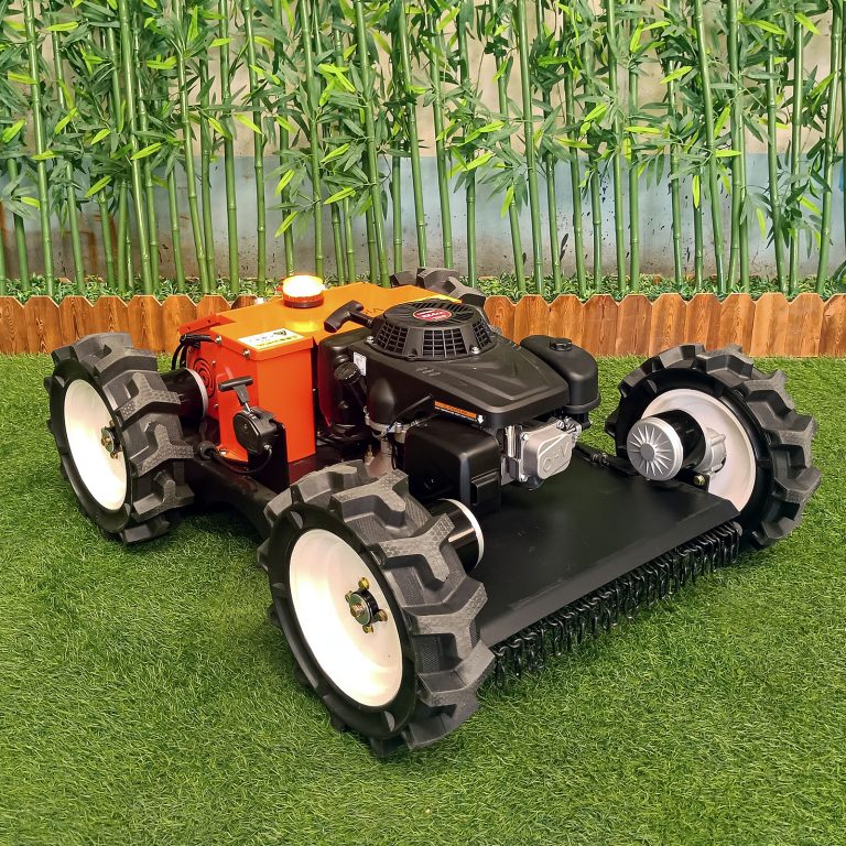 China made radio controlled mower low price for sale, chinese best remote control mower for hills