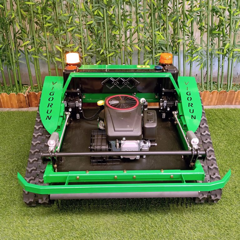 factory direct sales low wholesale price China wasteland radio controlled mowing robot