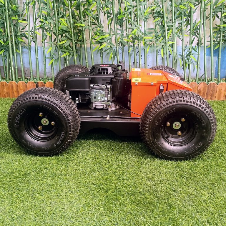 best quality radio controlled tracked mower made in China