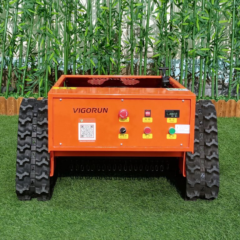 factory direct sales low wholesale price China mountain slope remote controlled lawn grass cutter