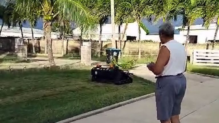 VTLM800 Remote Slope Mower in Barbados