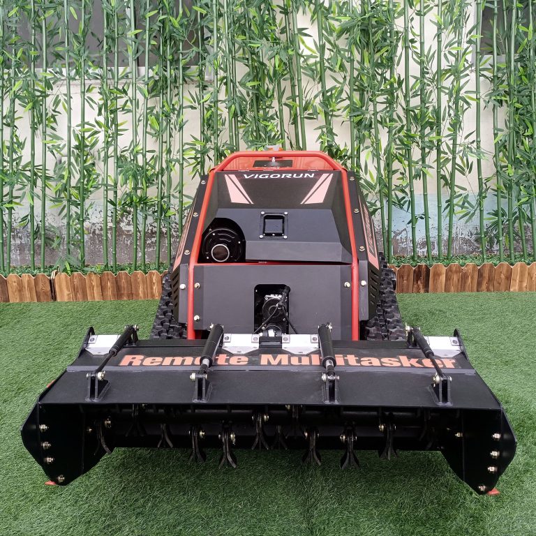 multitask CE EPA Euro 5 gasoline engine self mowing speed of travel 4km remotely controlled tool transporter