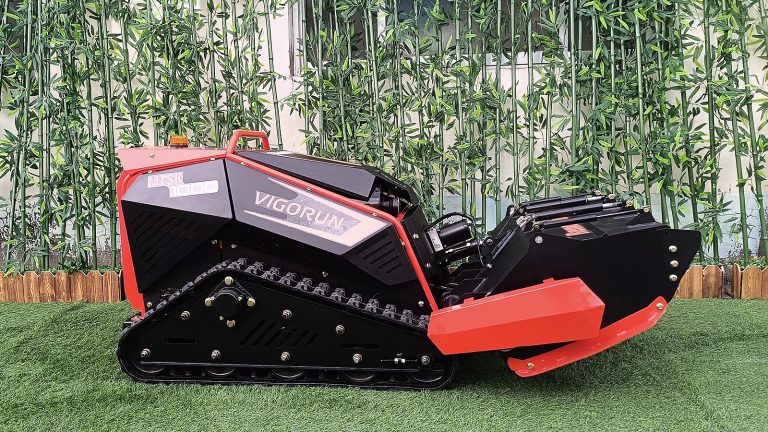 Vigorun radio controlled multi-functional flail mulcher made by Vigorun Tech