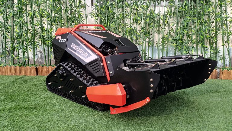 remote operated compact flail mower China manufacturer factory distributor