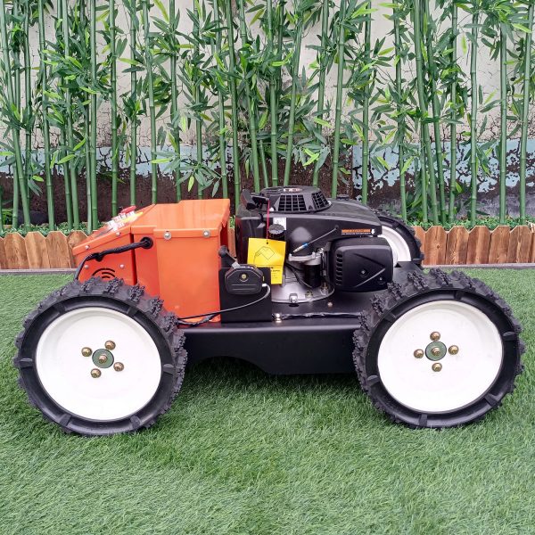 Remote Operated Wheeled Robotic Mower (VTW550-90) 85mm Cutting Height With Solid Tires - Image 4