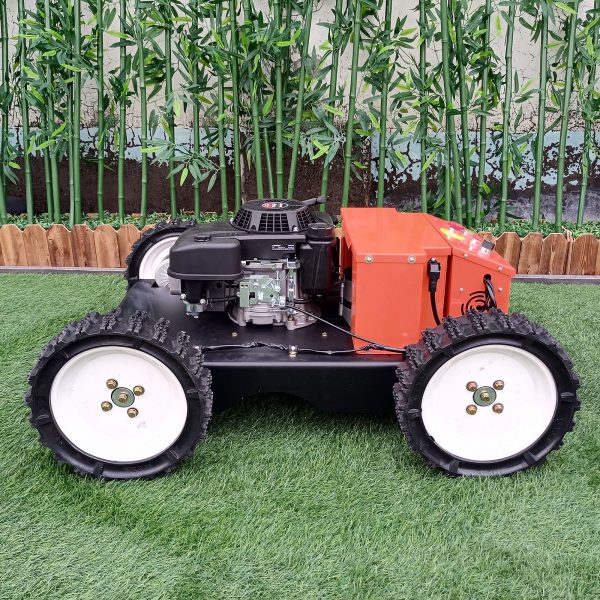 Remote Operated Wheeled Robotic Mower (VTW550-90) 85mm Cutting Height With Solid Tires - Image 5