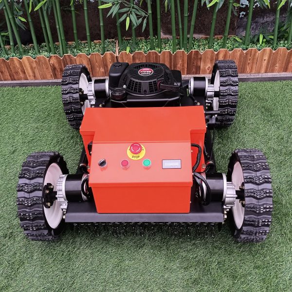 Remote Operated Wheeled Robotic Mower (VTW550-90) 85mm Cutting Height With Solid Tires - Image 6