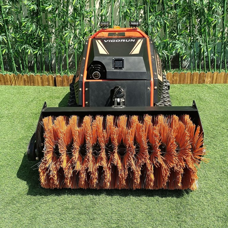multi-functional dual-cylinder four-stroke industrial adjustable blade height by remote control RC tool transporter
