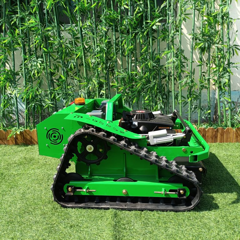best quality radio controlled robotic slope mower made in China
