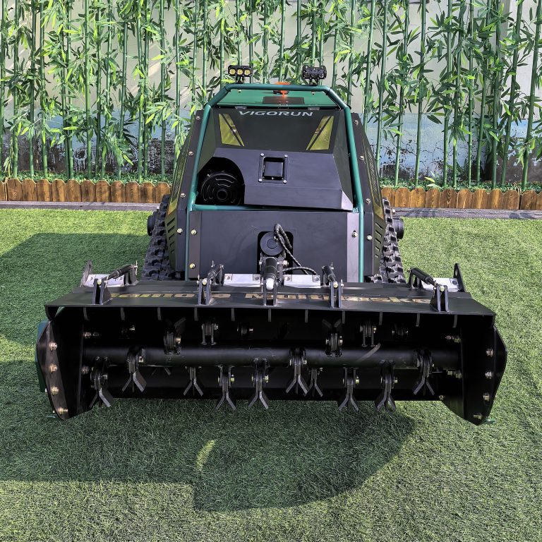 rubber track agricultural robotic gasoline one-button start self charging backup battery wireless radio control accessories carrier